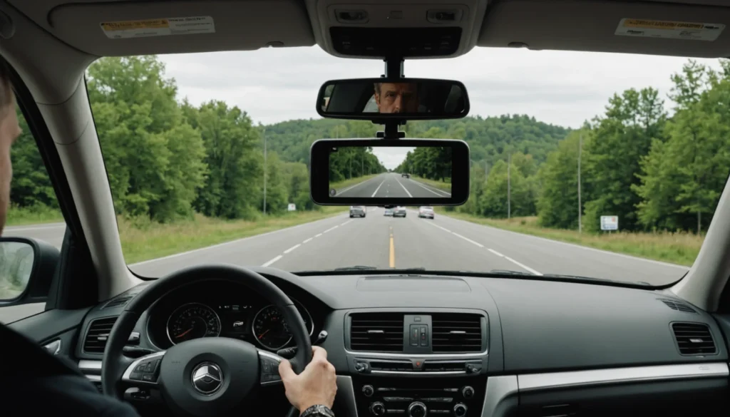 camera voiture interieur